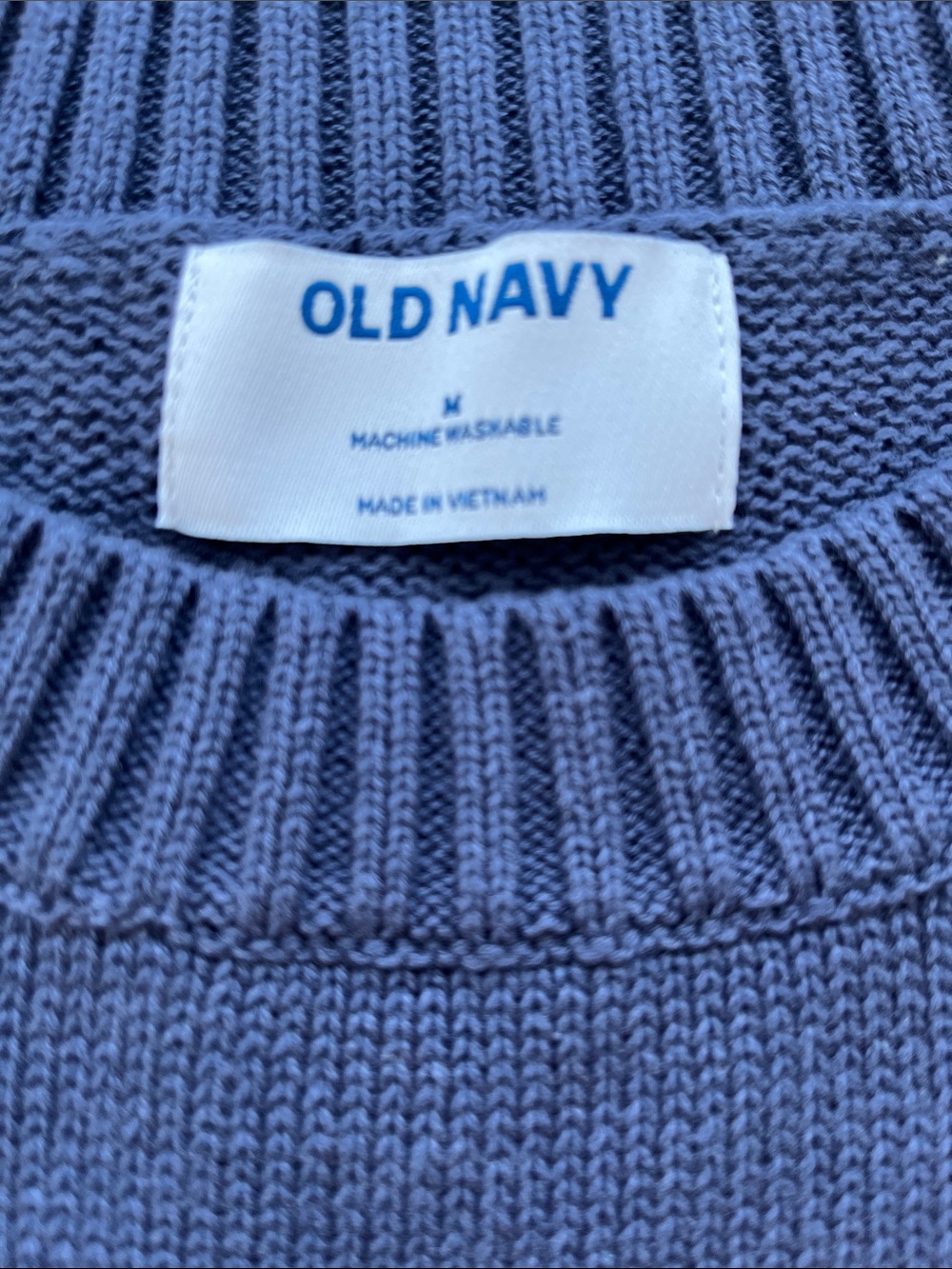 Old Navy Navy Sweater with Flag Motif - Picture 2 of 7